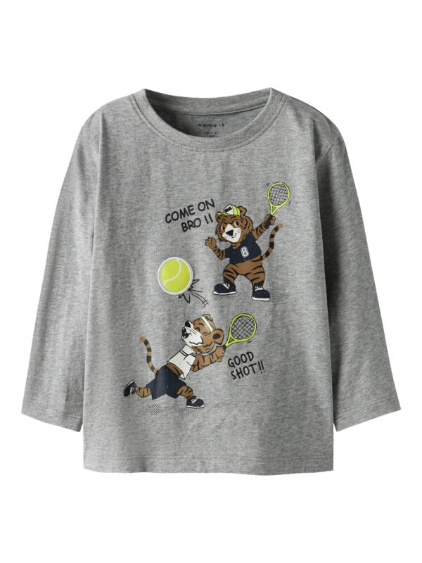 NAME IT Bluse Tamir Grey Melange NAME IT Bluse Tamir Grey Melange