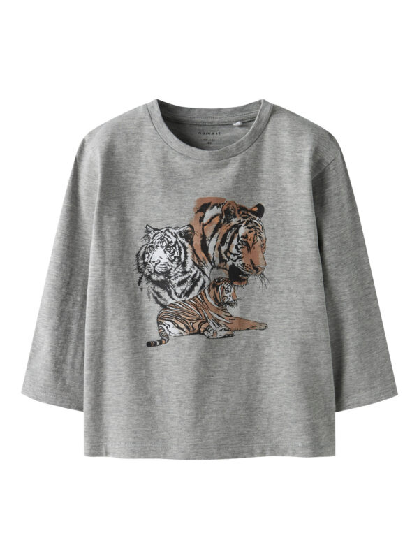 NAME IT Bluse Thornton Grey Melange NAME IT Bluse Thornton Grey Melange