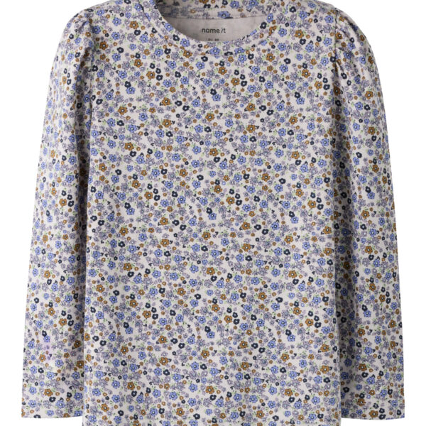 NAME IT Bluse Tuline Lilac Marble