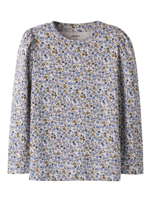 NAME IT Bluse Tuline Lilac Marble