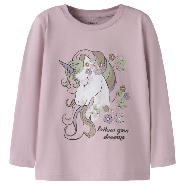 NAME IT Bluse Tulinea Dawn Pink