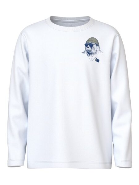 NAME IT Bluse Vagno Bright White