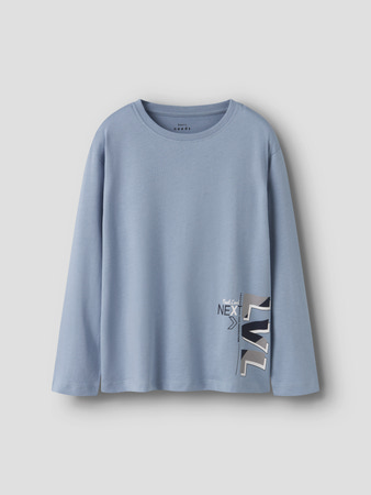 NAME IT Bluse Vagno Dusty Blue Lvl