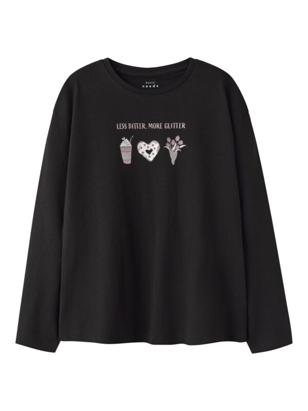 NAME IT Bluse Veen Black More Glitter
