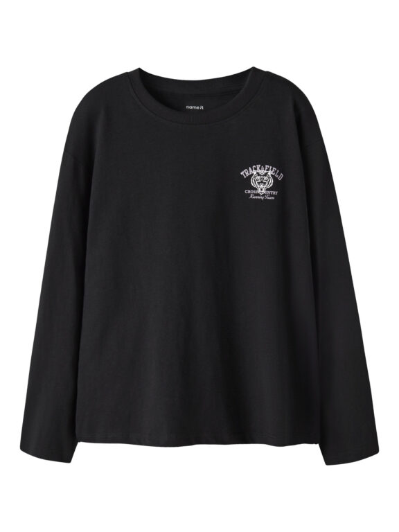 NAME IT Bluse Velda Black Running Team
