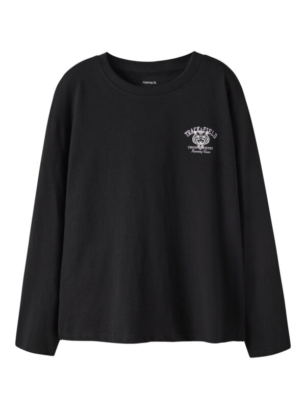 NAME IT Bluse Velda Black Running Team