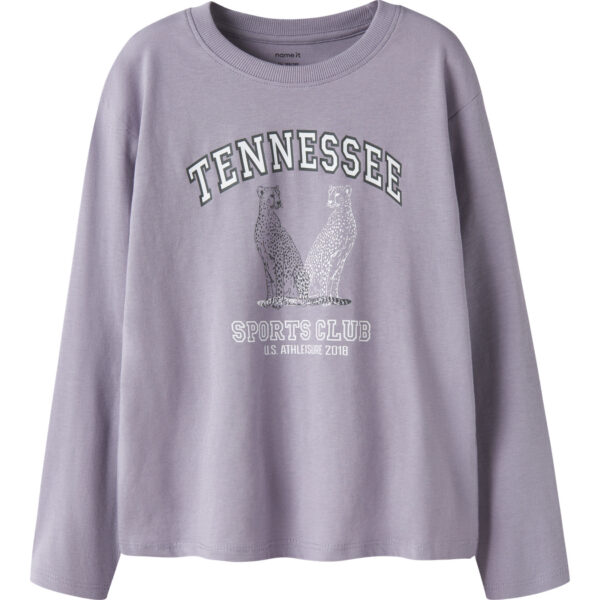 NAME IT Bluse Velda Lavender Gray