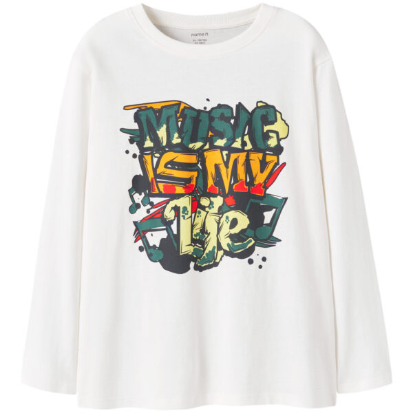 NAME IT Bluse Veldo Cloud Dancer