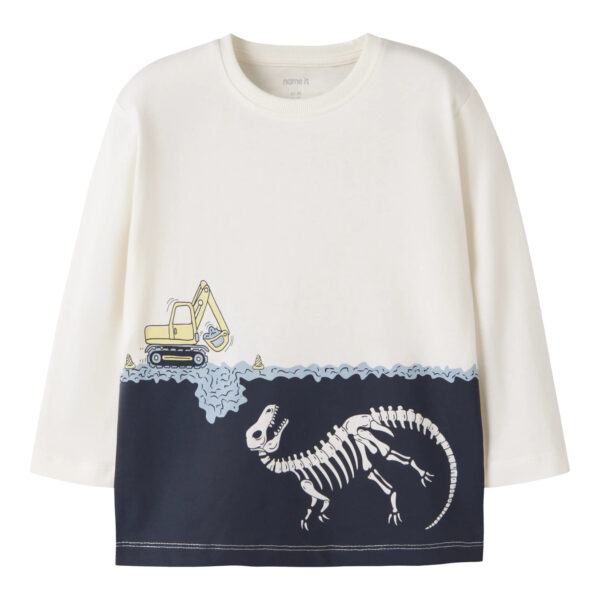 NAME IT Bluse Vilasse Cloud Dancer