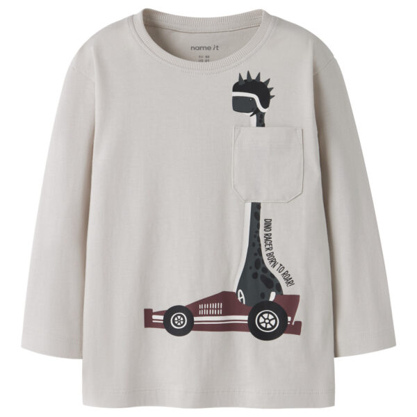 NAME IT Bluse Vilian Pumice Stone Dino Racer