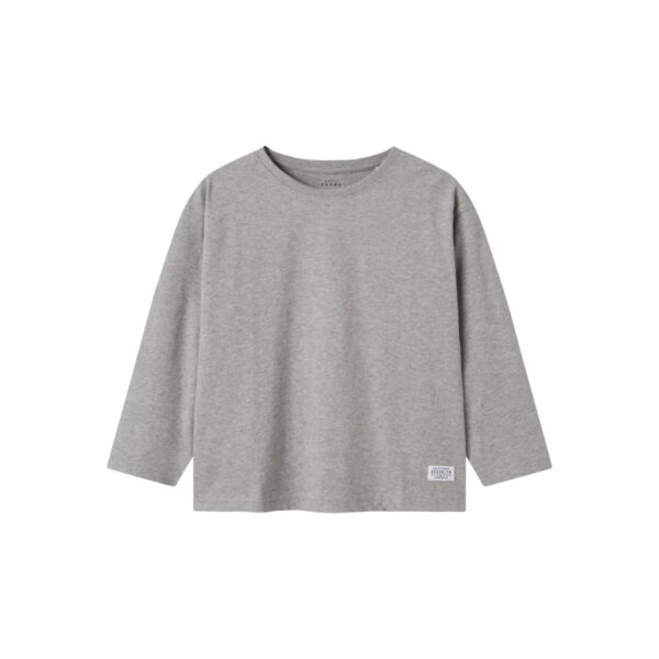 NAME IT Bluse Vimpel Grey Melange