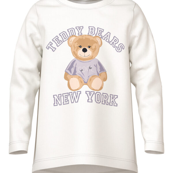 NAME IT Bluse Violet Cloud Dancer