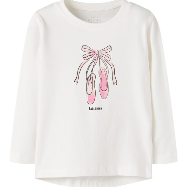 NAME IT Bluse Vix Cloud Dancer Ballerina