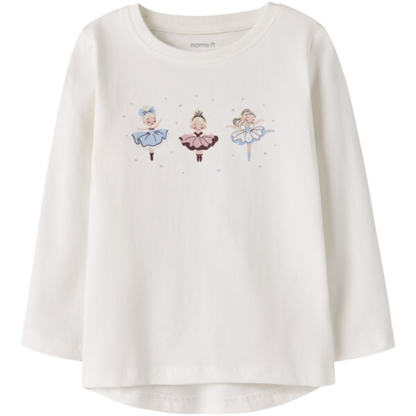 NAME IT Bluse Vix Cloud Dancer Dance