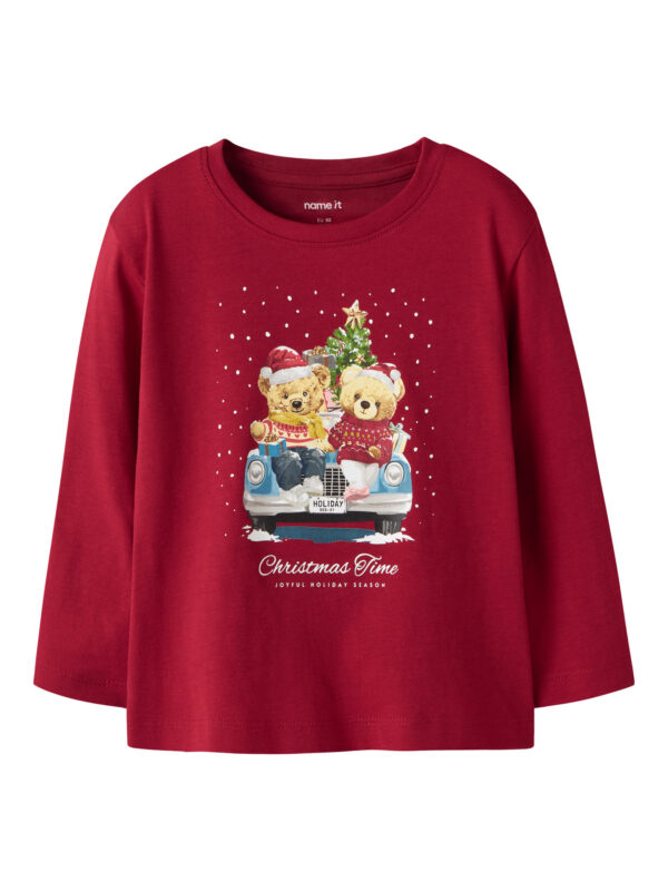 NAME IT Bluse Vosmas Jester Red Xmas Bunny NAME IT Bluse Vosmas Jester Red Xmas Bunny