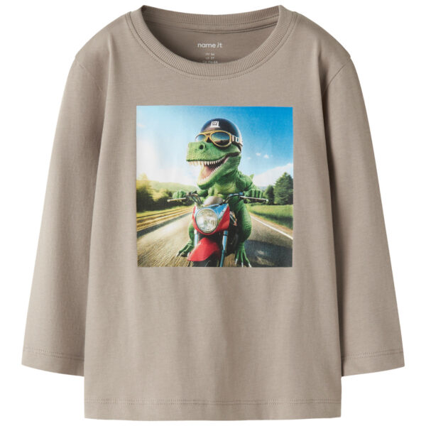 NAME IT Bluse Voto Vintage Khaki