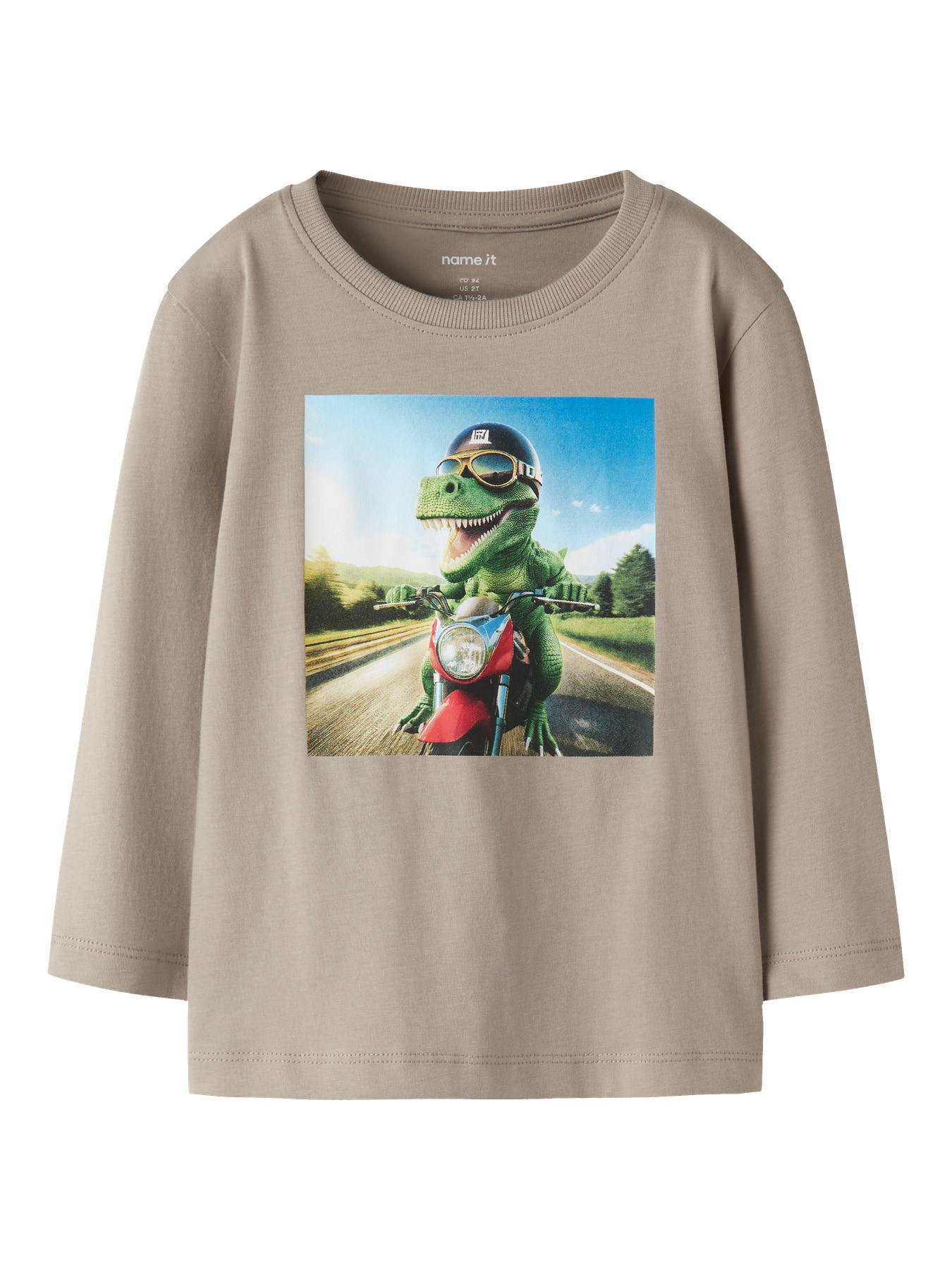 NAME IT Bluse Voto Vintage Khaki