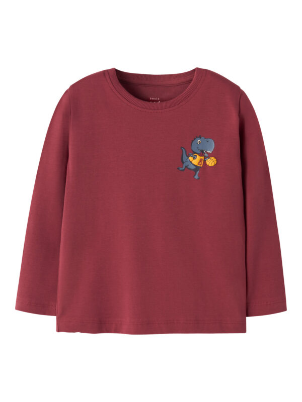 NAME IT Bluse Vux Burnt Russet Dino Basket