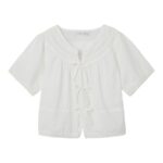 NAME IT Kortærmet Bluse Jatide Jet Stream