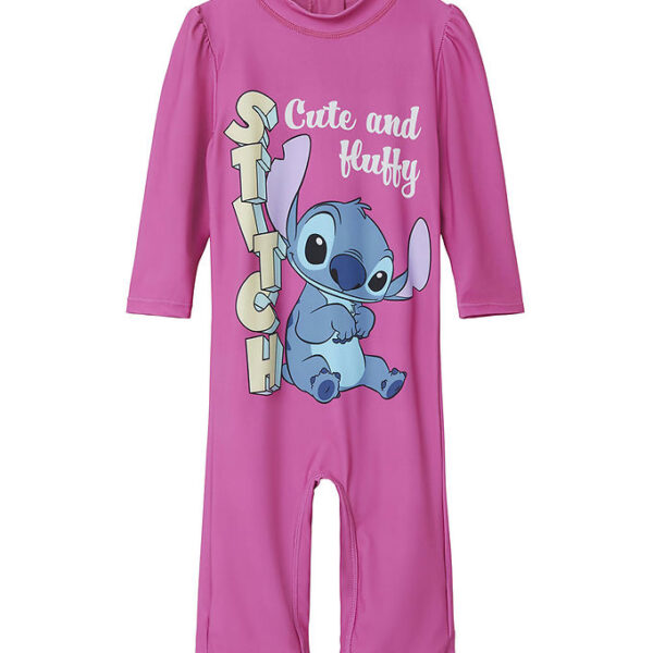 Name It Badeheldragt - NmfMosa - UV40+ - Carmine Rose