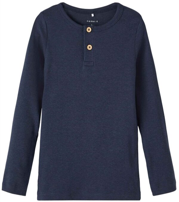 Name It Bluse Kab Rib Dark Sapphire