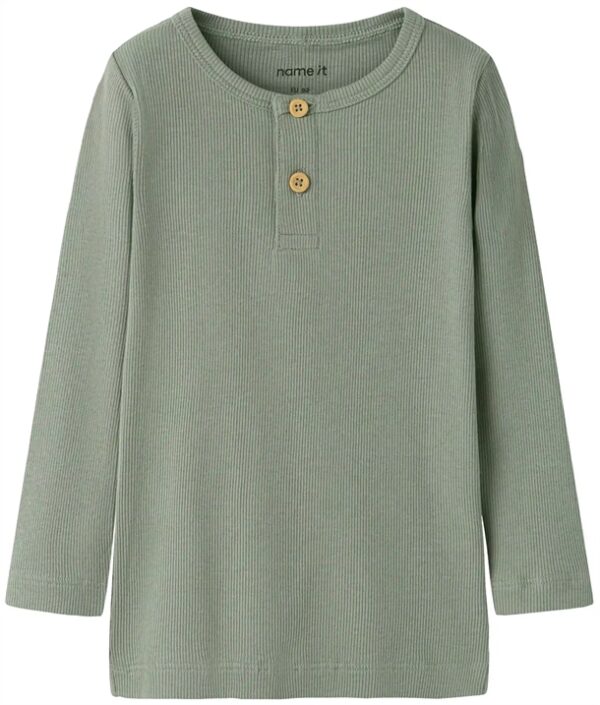 Name It Bluse - Kab Rib - Shadow