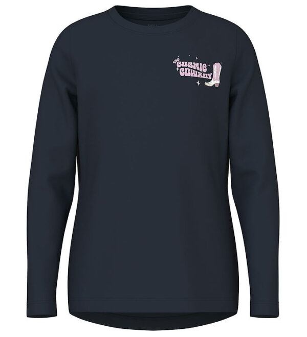 Name It Bluse - NkfVix - Dark Sapphire/Cowboy