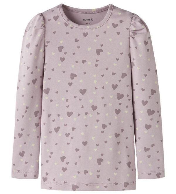 Name It Bluse - NmfHeart - Keepsake Lilac