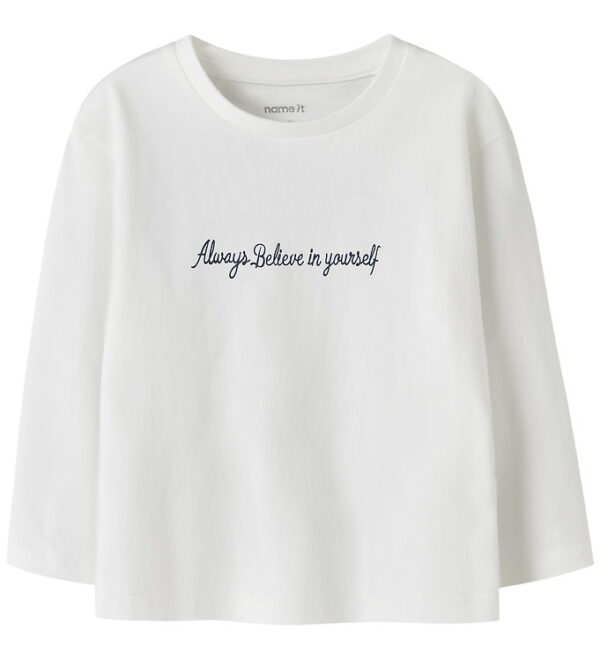 Name It Bluse - NmfRearaja - Bright White