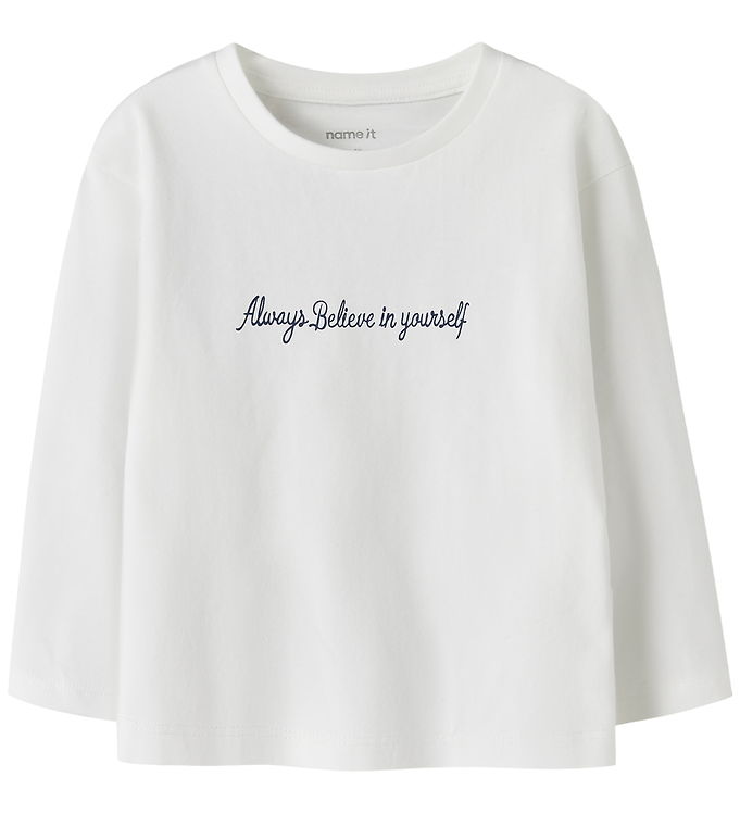 Name It Bluse - NmfRearaja - Bright White