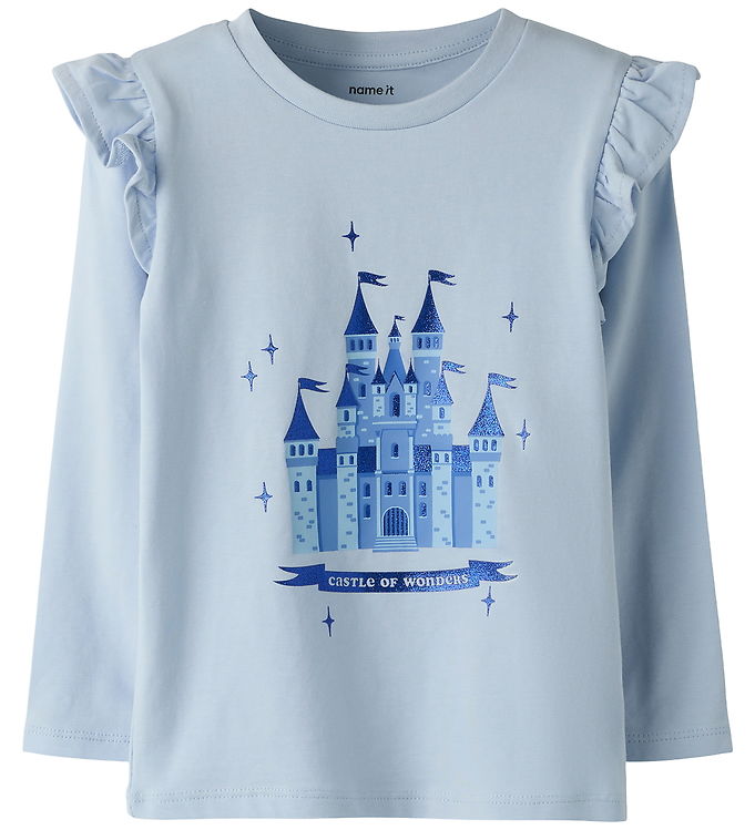 Name It Bluse - NmfTikka - Xenon Blue