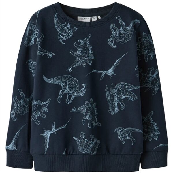 Name It Bluse - NmmVaron - Dark Sapphire Dino