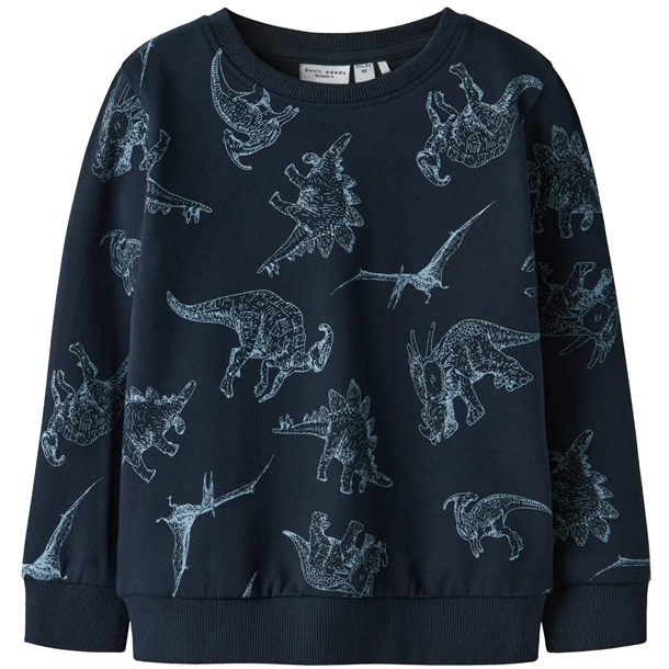 Name It Bluse - NmmVaron - Dark Sapphire Dino