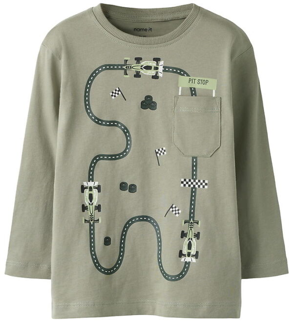 Name It Bluse - NmmVilian - Shadow/Racing