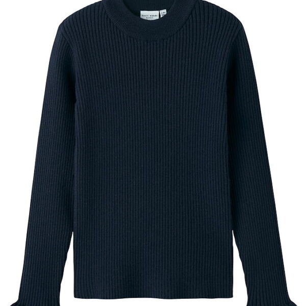 Name It Bluse - Rib - NkfVianna - Navy Blazer Name It Bluse - Rib - NkfVianna - Navy Blazer