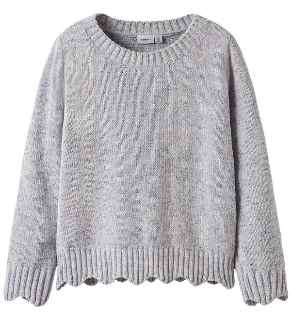 Name It Bluse - Strik - NkfBolinne - Lilac Marble