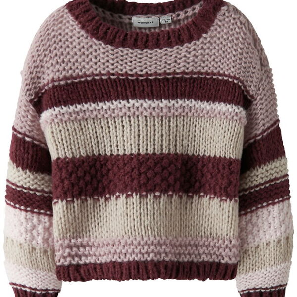 Name It Bluse - Strik - NmfOline - Burgundy