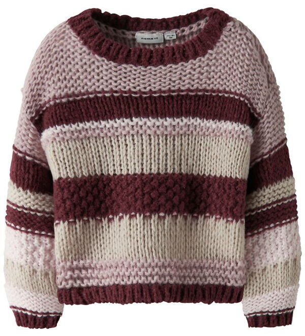 Name It Bluse - Strik - NmfOline - Burgundy