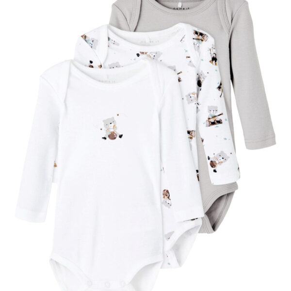 Name It Body 3 pak - Alloy Bear - 50 cm Name It Body 3 pak - Alloy Bear - 50 cm