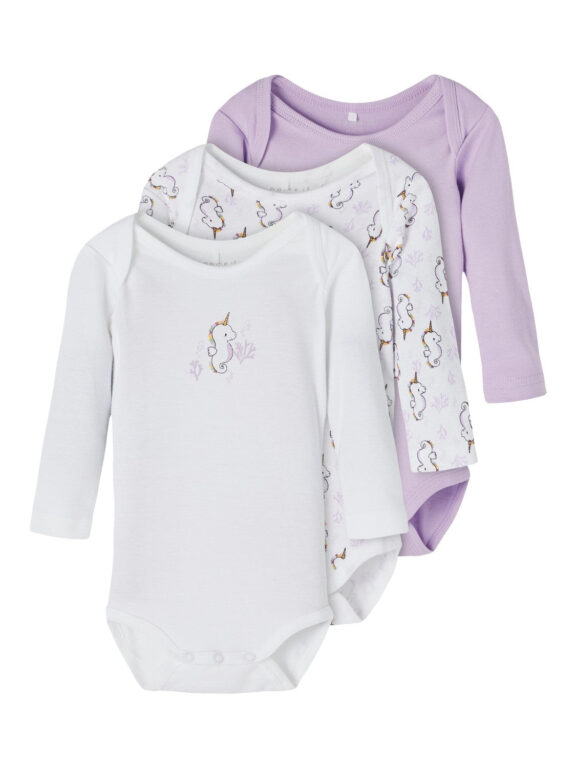 Name It Body 3 pak - Lavendula - 50 cm Name It Body 3 pak - Lavendula - 50 cm