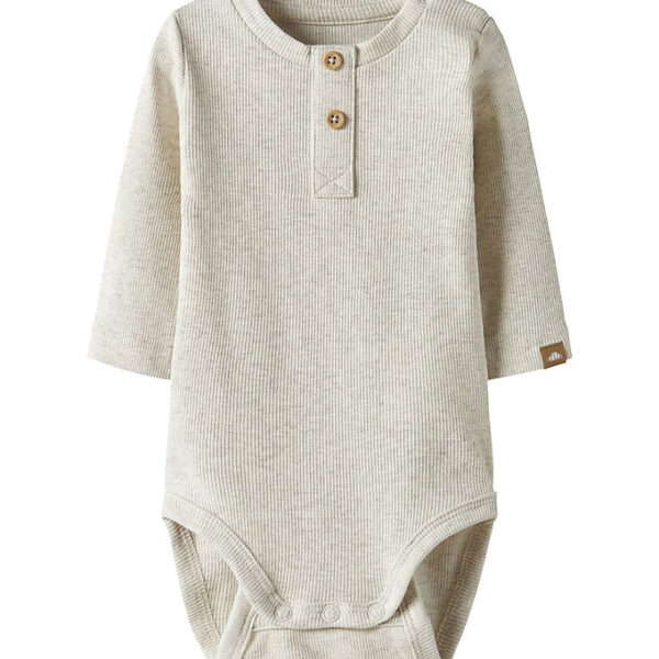 Name It Body l/æ - Rib - NbmTopper - Peyote Melange