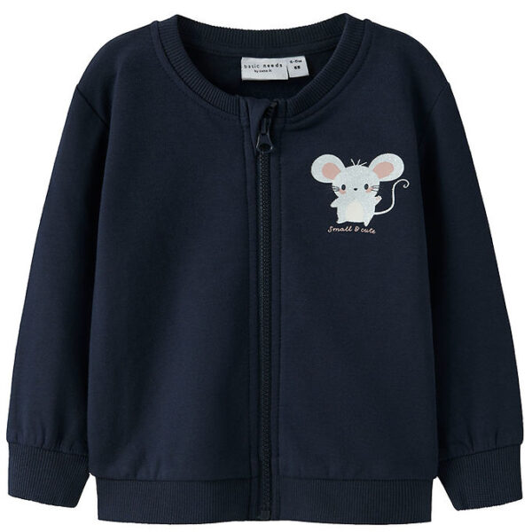 Name It Cardigan - NbfVrillie - Navy Blazer/Mouse