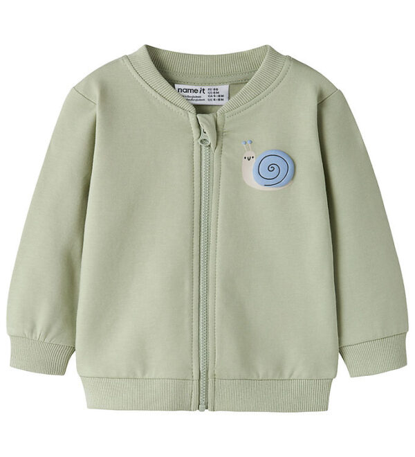 Name It Cardigan - NbmVonne - Swamp/Snail