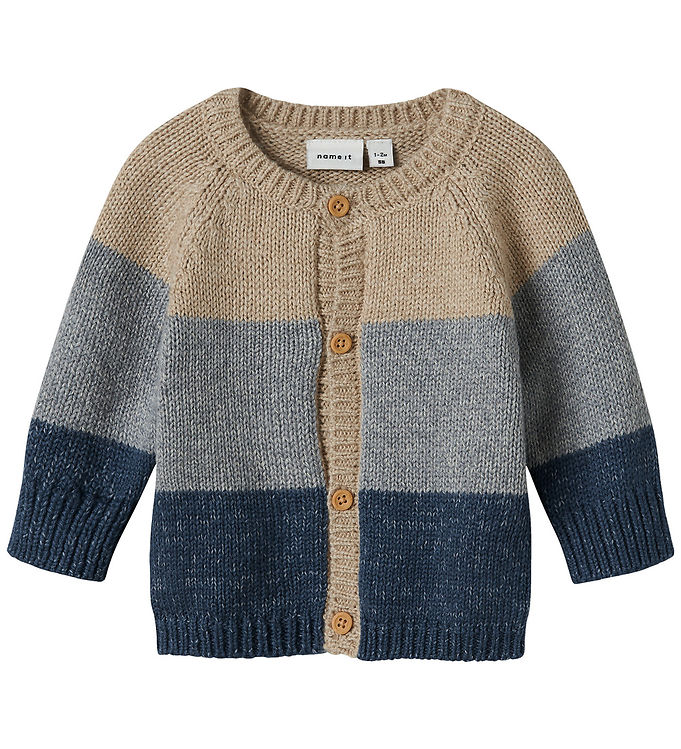 Name It Cardigan - Strik - NbmNoller - Insignia Blue