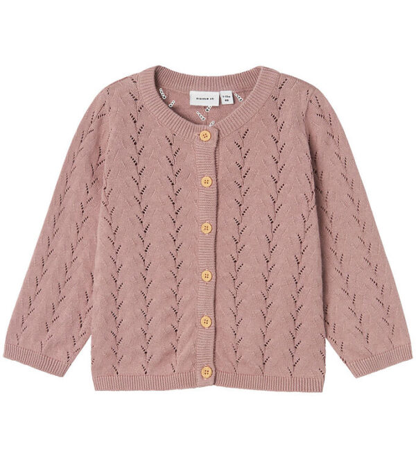 Name It Cardigan - Strik - Noos - NmfBanni - Deauville Mauve Name It Cardigan - Strik - Noos - NmfBanni - Deauville Mauve