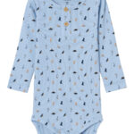 Name It Dabbu Body med Dino - Chambray Blue - 86 cm