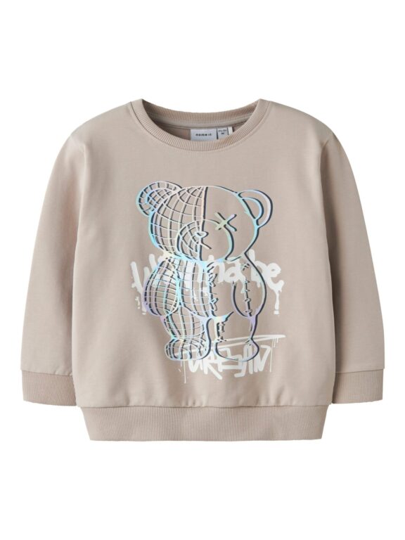 Name It Donvu Sweat Shirt - Chateau Gray - 92 cm Name It Donvu Sweat Shirt - Chateau Gray - 92 cm