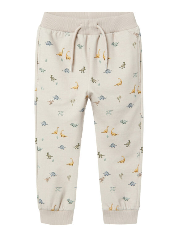 Name It Faurus Sweatpants med Dino - Nacreous Cloud - 86 cm Name It Faurus Sweatpants med Dino - Nacreous Cloud - 86 cm