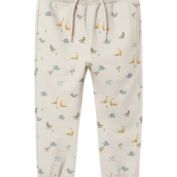 Name It Faurus Sweatpants med Dino - Nacreous Cloud - 86 cm
