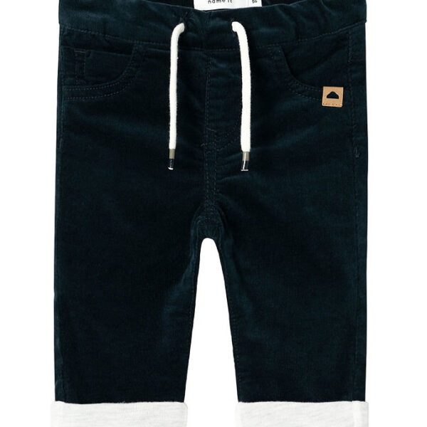 Name It Fløjlsbukser - NbmBen - Dark Sapphire